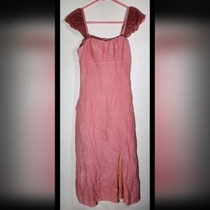 Beverly And Beck Pacsun Women's Size XS Pink Midi Sundress